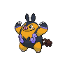 Pignite — mały pikselowy sprite w wariancie shiny