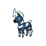 Blitzle — mały pikselowy sprite w wariancie shiny