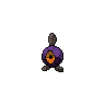 Roggenrola — mały pikselowy sprite w wariancie shiny