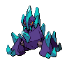 Gigalith — mały pikselowy sprite w wariancie shiny