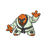 Throh — mały pikselowy sprite w wariancie shiny