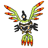 Sigilyph — mały pikselowy sprite w wariancie shiny