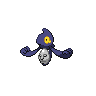 Yamask — mały pikselowy sprite w wariancie shiny