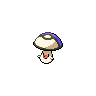 Foongus — mały pikselowy sprite w wariancie shiny
