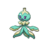 Frillish — mały pikselowy sprite w wariancie shiny
