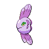 Alomomola — mały pikselowy sprite w wariancie shiny