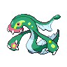 Eelektross — mały pikselowy sprite w wariancie shiny