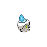 Litwick — mały pikselowy sprite w wariancie shiny