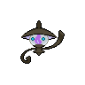 Lampent — mały pikselowy sprite w wariancie shiny