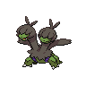 Zweilous — mały pikselowy sprite w wariancie shiny