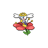 Flabebe — mały pikselowy sprite w wariancie shiny