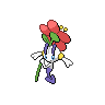 Floette — mały pikselowy sprite w wariancie shiny