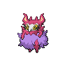 Aromatisse — mały pikselowy sprite w wariancie shiny