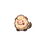 Swirlix — mały pikselowy sprite w wariancie shiny