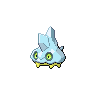 Bergmite — mały pikselowy sprite w wariancie shiny