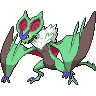 Noivern — mały pikselowy sprite w wariancie shiny