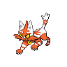 Torracat — mały pikselowy sprite w wariancie shiny