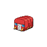 Charjabug — mały pikselowy sprite w wariancie shiny