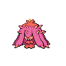 Mareanie — mały pikselowy sprite w wariancie shiny