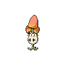 Morelull — mały pikselowy sprite w wariancie shiny
