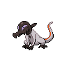 Salandit — mały pikselowy sprite w wariancie shiny