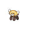 Stufful — mały pikselowy sprite w wariancie shiny