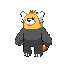 Bewear — mały pikselowy sprite w wariancie shiny