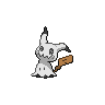 Mimikyu — mały pikselowy sprite w wariancie shiny