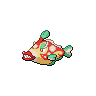Bruxish — mały pikselowy sprite w wariancie shiny