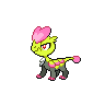 Jangmo-o — mały pikselowy sprite w wariancie shiny