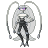Pheromosa — mały pikselowy sprite w wariancie shiny