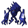 Necrozma — mały pikselowy sprite w wariancie shiny