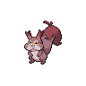 Skwovet — mały pikselowy sprite w wariancie shiny
