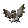 Corvisquire — mały pikselowy sprite w wariancie shiny