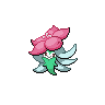Gossifleur — mały pikselowy sprite w wariancie shiny