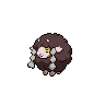 Wooloo — mały pikselowy sprite w wariancie shiny