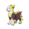 Boltund — mały pikselowy sprite w wariancie shiny