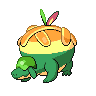 Appletun — mały pikselowy sprite w wariancie shiny