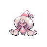 Hattrem — mały pikselowy sprite w wariancie shiny