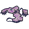 Runerigus — mały pikselowy sprite w wariancie shiny