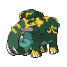Copperajah — mały pikselowy sprite w wariancie shiny