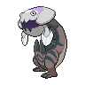 Dracovish — mały pikselowy sprite w wariancie shiny