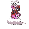 Enamorus — mały pikselowy sprite w wariancie shiny