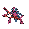 Spidops — mały pikselowy sprite w wariancie shiny