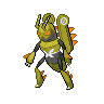 Lokix — mały pikselowy sprite w wariancie shiny