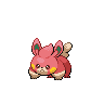 Pawmi — mały pikselowy sprite w wariancie shiny