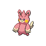 Pawmo — mały pikselowy sprite w wariancie shiny