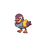 Wattrel — mały pikselowy sprite w wariancie shiny