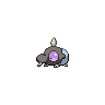 Shroodle — mały pikselowy sprite w wariancie shiny