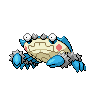 Klawf — mały pikselowy sprite w wariancie shiny